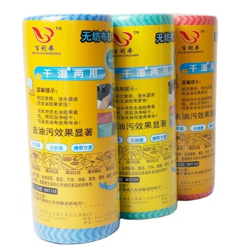 High-Quality Needle Punched Nonwoven Fabric Rolls for Cleaning Cloths