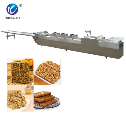 Crispy Sesame Candy Cutting Bar Making Machine