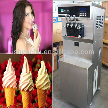 high quality three flavors soft ice cream machine for sale ks-5226T