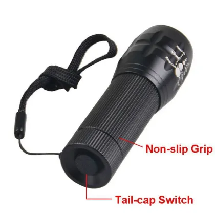 Highlight A 5-Speed Zoom Torch Focusing Q5 Highlight Torch