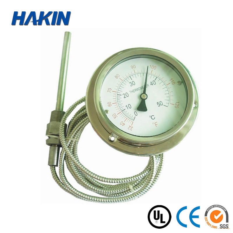 Pressure Type Thermometer with Electrical Contact