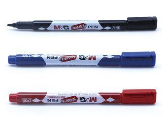 Home Slim Permanent Marker Pens For Business Gifts , Washab