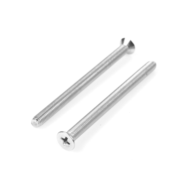 DIN965 Cross Recesed Counterk Head Machine Screw