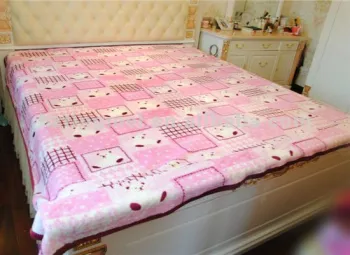 OEM Available Lovely Printing Polyester Heated Blanket