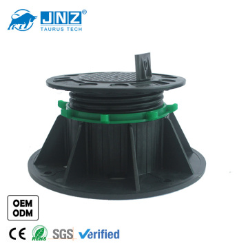 JNZadjustable plastic terrace raised floor support pedestal