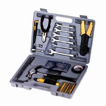 70-piece tool set, made of carbon steel, 1 piece utility knife