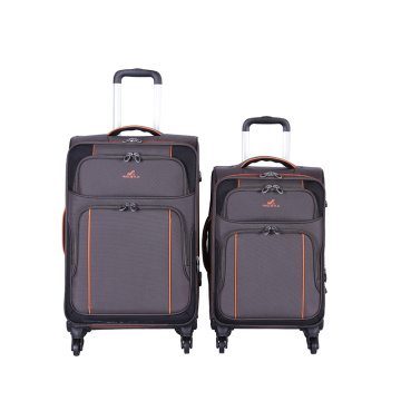 नायलॉन यात्रा व्यापार सूटकेस सॉफ्ट आंतरिक ट्रॉली सामान
