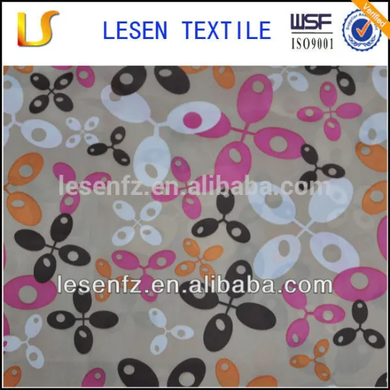 wholesale taffeta waterproof quilt cotton fabric/textile polyester for mattress fabric