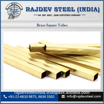 High Quality Brass Square Tube From Best Manufacturer