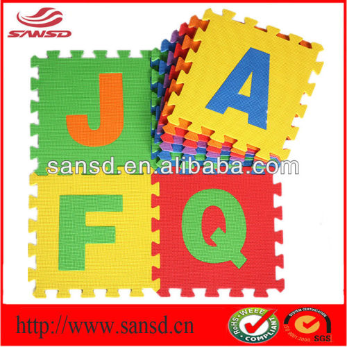 Baby Eco-friendly Interlocking EVA Foam Alphabet Puzzle Mats