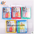 Promotional fashionable disposable pe rain poncho for adult Asian Hot