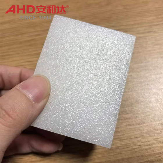 PE sheet rough surface white