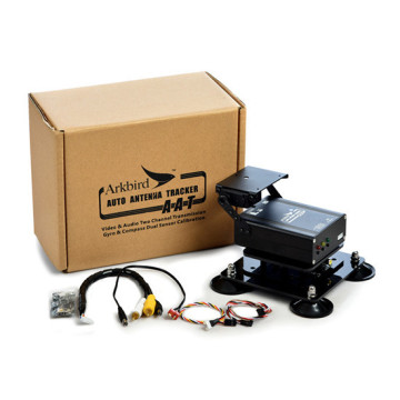 Arkbird Rastreo automático PZE AAT Rango de transmisión de mapa 1.2G/5.8G Placa con antena de diamantes dobles