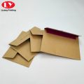 Kraft Envelope Packaging مظاريف الورق البني المخصص