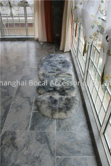 new design tip dyed sheepskin rug products