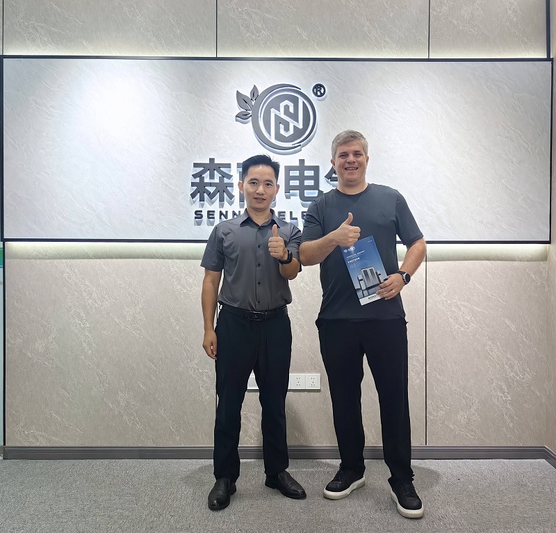 SOL+, a Leading Brazilian New Energy Distributor, Visits Sennan Electric for Site Inspection and Reaches Preliminary Cooperation Agreement!
