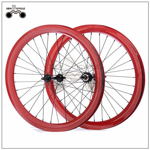 700C 40mm fix double-walled aluminum wheelset10