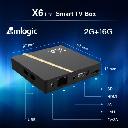 X6 Lite Android TV box