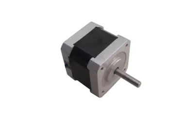 Square flange nema 17 hybrid stepper motor for printers   12v stepper motor