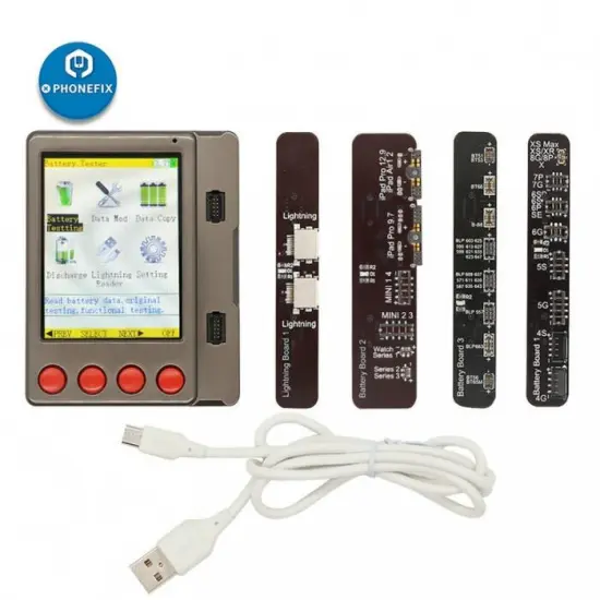 W28 Pro Cell Phone Battery Tester Lightning Cable Detector