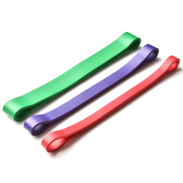 Großhandel Latex Long Resistance Bands Set mit Griffen