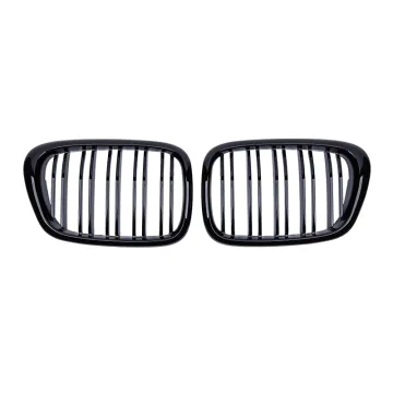 Glossy Black E39 Grille Protective Car Front Grill