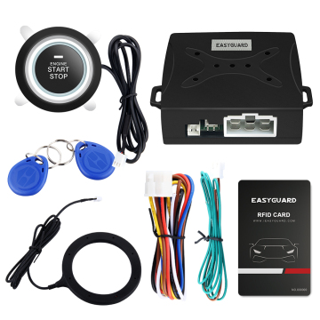 EASYGUARD Universal EC004 DC12V Smart RFID Car Alarm System