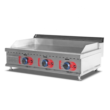 Professional CE Certified Chrome BBQ Griddle for Restaurant Tables
