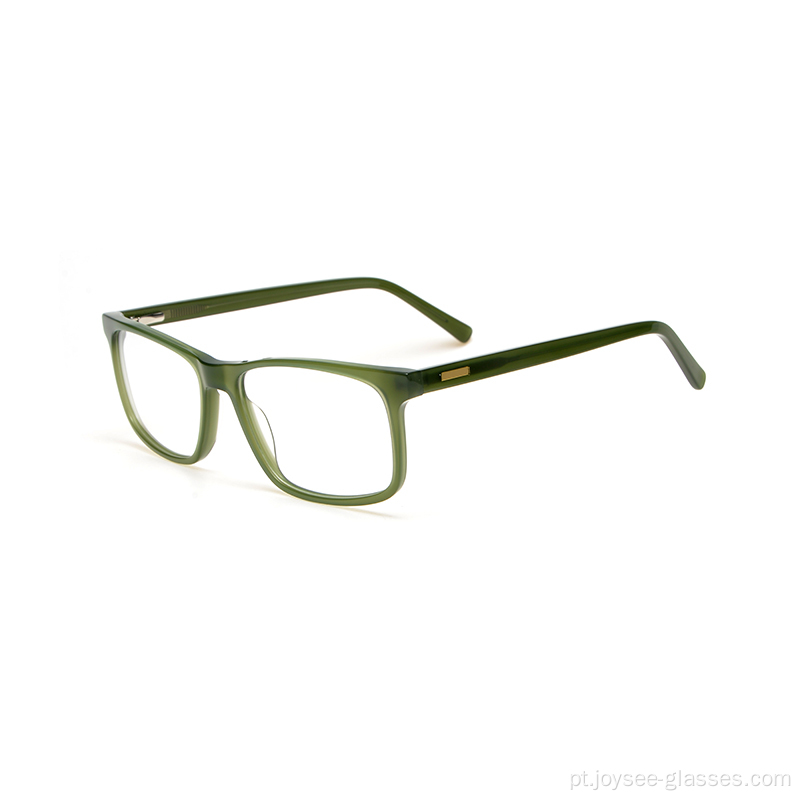 Cor preta nova chegada quadrada clássica quadro óptico óculos óculos