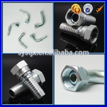 60 degree cone hydraulic carbon steel rubber hose fitting