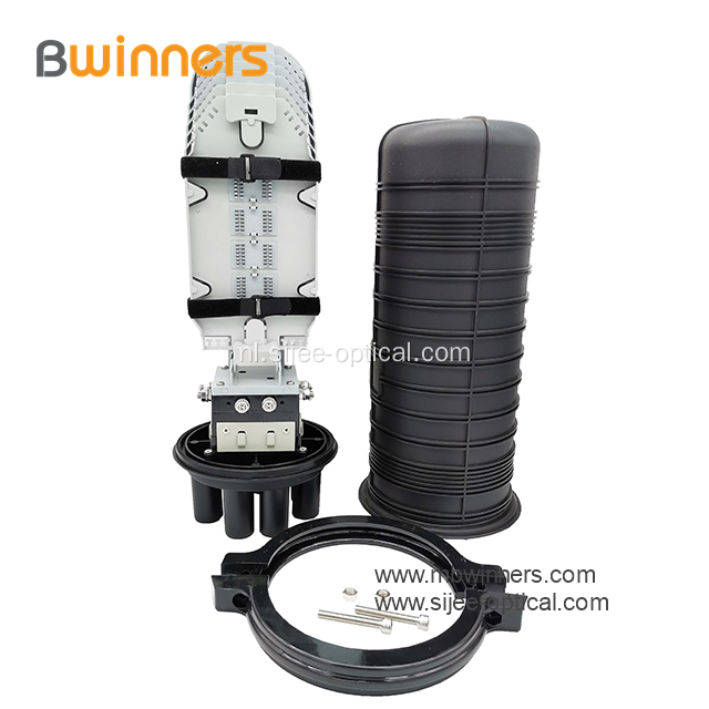 1In-6Out of 4In-4Out Dome Fiber Optic Splice Closure