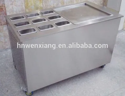 Fry Ice Cream Machine / Fried Ice Cream Machine / Ice Cream Roll Machine