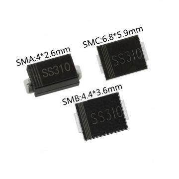 Nuevo SS34 IN5822 1N5822 Schottky Diodo 3A 40V SMA/SMB/SMC