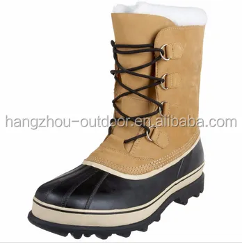 Handmade Men's Genuine Leather Winter Boots