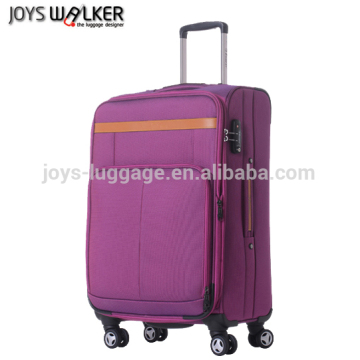 Soft luggage set purple luggage set