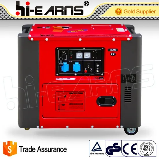 5.5KW removable air cooled silent diesel generator