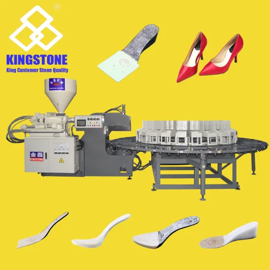 Automatic PP Shoe Sole Making Machine For Platform Heels