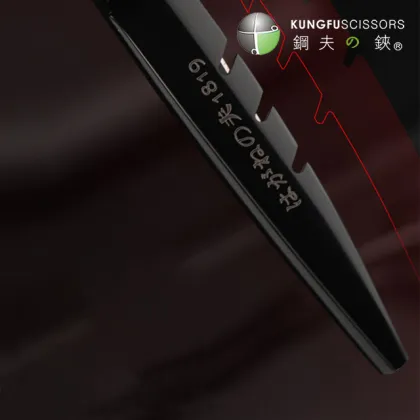 Professional KUNGFU Haircut Salon Thinning Scissors 440C Steel Hair Cutting Shear