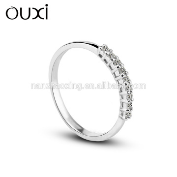 2014 summer Fashion 925 silver couple ring made with Zircons Y70054