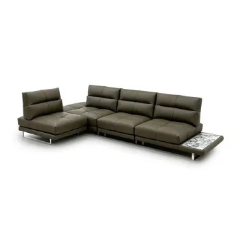 Luxury Roman-Style Corner Sofa