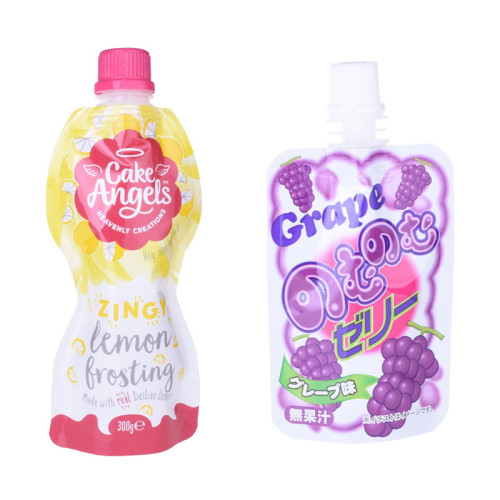 Reclosable Zipper Pouches Fruit Juice Packaging Bag
