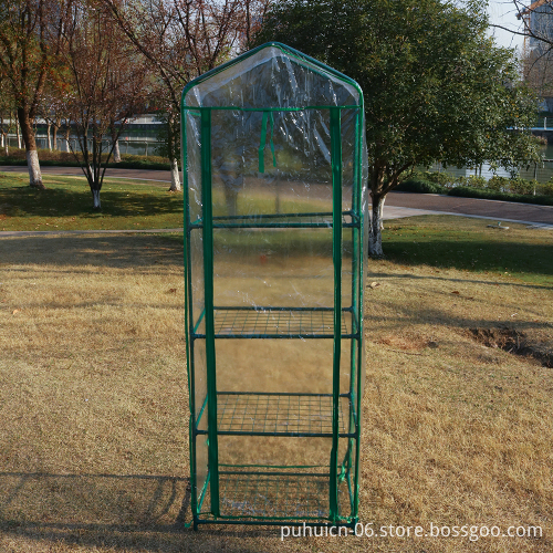 Single-Span Outdoor Small Agricultural Greenhouses