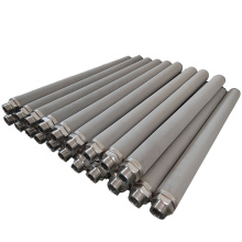 sintered micro porous titanium filter tube