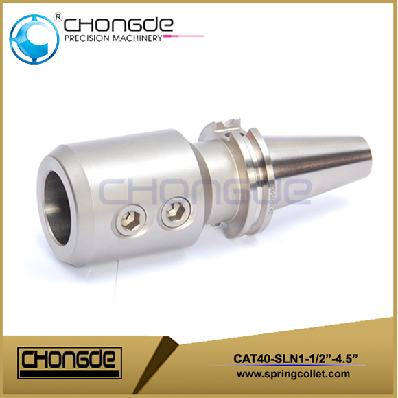 Высокоточный держатель концевой фрезы CAT40-SLN1-1 / 2 &quot;-4,5&quot; с боковым замком