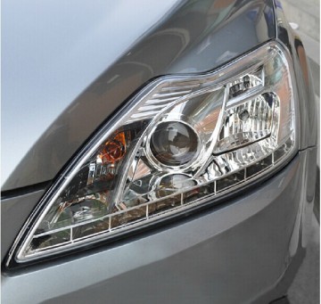 DLAND 2009 Focus Angel Eye Complete Headlight V3 - LED Tear Eye Bi-Xenon HID for Ford