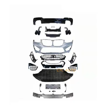 G01 Upgrade to F97 X3M Body Kits: Full Set Bumper, Facelift Parts, Grille, Rear Diffuser for BMW X3 G01 (2017-2019)