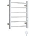 6 Aluminum Wall Mounted Heated Towel Racks