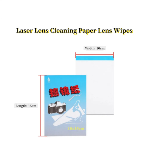 Papel protetor para limpeza de janelas a laser de fibra