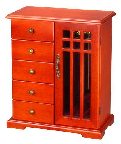 Wooden Jewellery Cabinet with Door