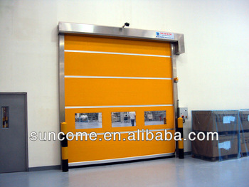good performance fast speed and safety door electric